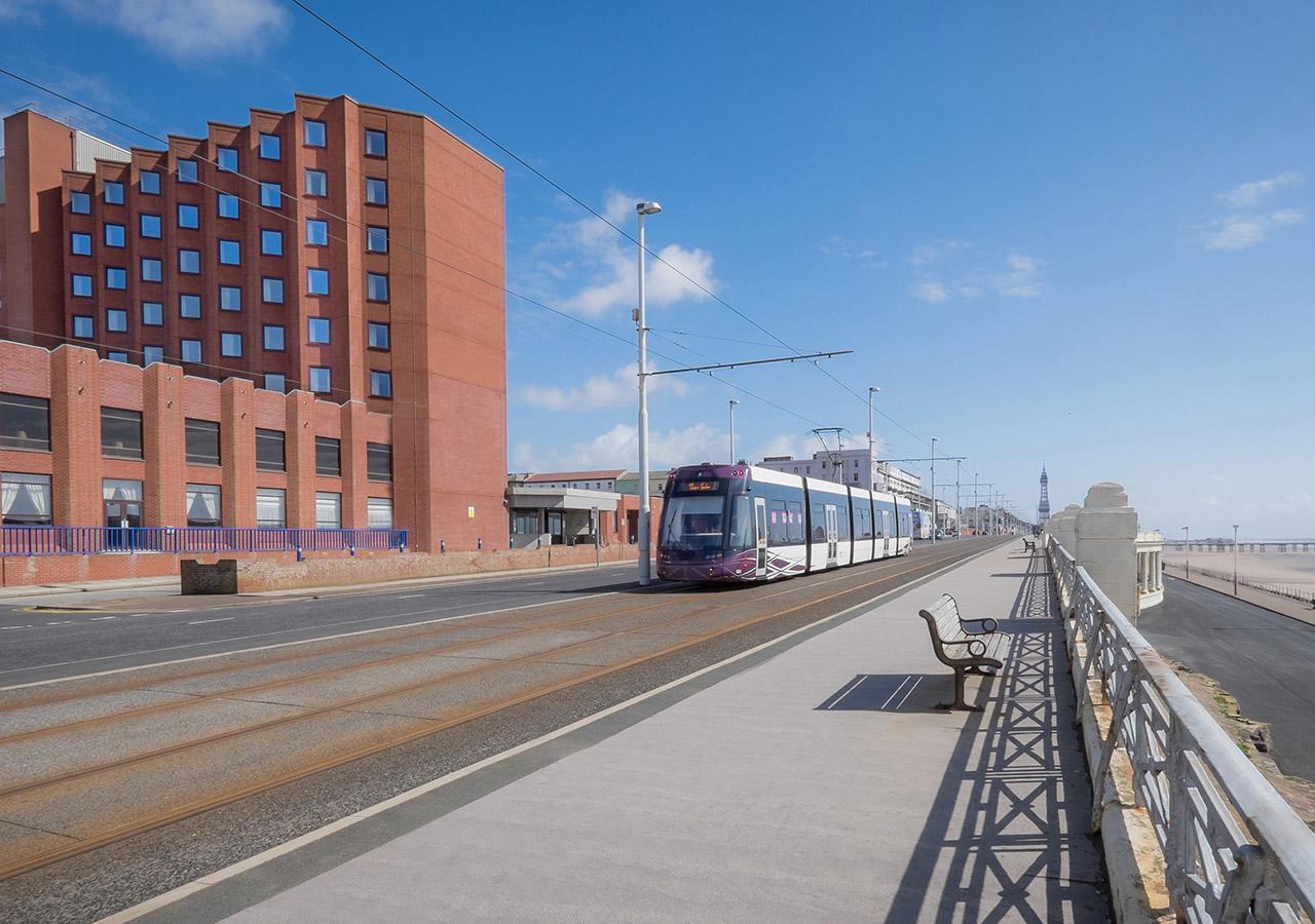 Grand Hotel Blackpool Dış mekan fotoğraf Tram in Blackpool